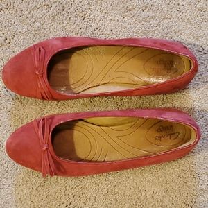 Clark's Indigo Flats - pink, size 9